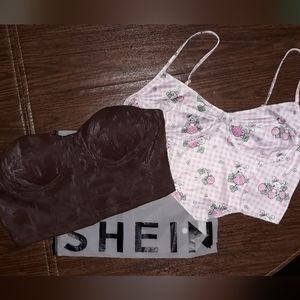 Lg. Summer Tops By SHEIN